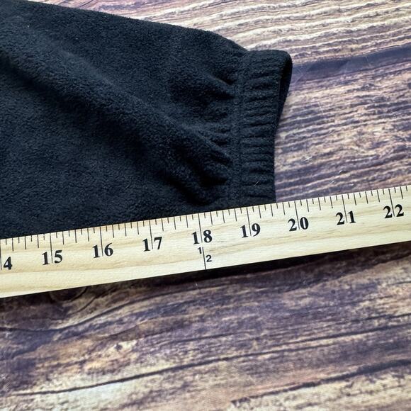 Timberline Colorado Sweatshirt Size L Black 1/4 Zip Mens VTG Soccer - Picture 6 of 7